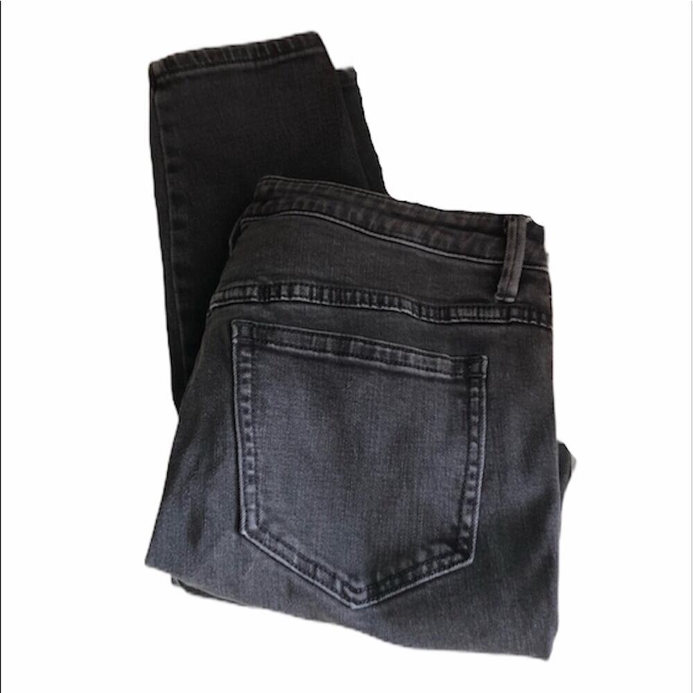 Free People Black Skinny Jeans Size 30